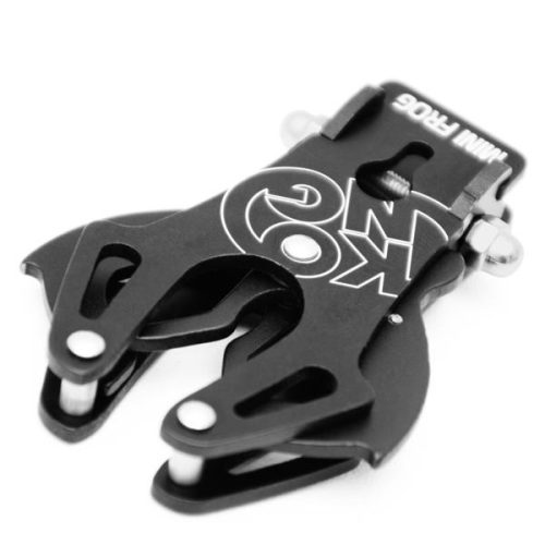 Kong Frog Mini karabíner fekete