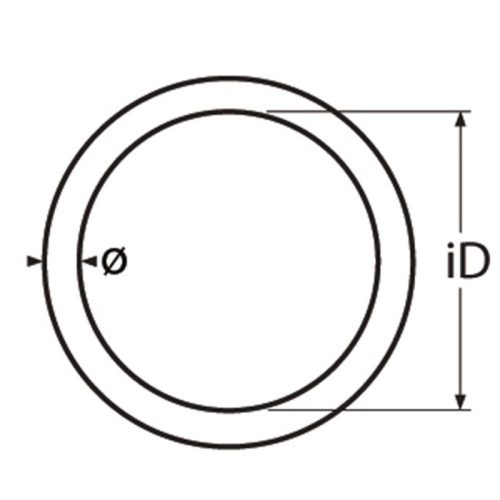 Rozsdamentes karika 20mm
