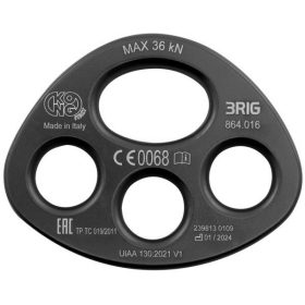 Kong 3Rig anchorage plate black