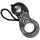 Kong Duck rope clamp black