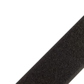 Velcro Varrható Tépőzár fekete 38mm széles, bolyhos
