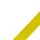 Velcro Hook Fastener, yellow 25mm