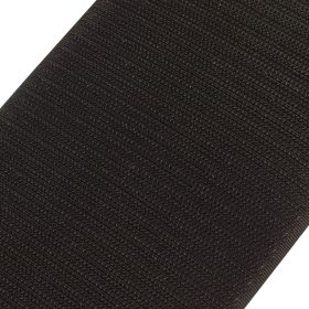Velcro Varrható Tépőzár fekete 100mm széles, tüskés