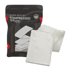 NORSE RESCUE tömörített pamutgéz Z-hajtogatott