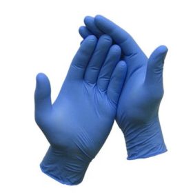 Nitril púdermentes vizsgálókesztyű, kék, XL, 1pár