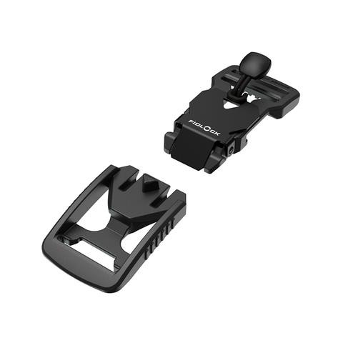 Fidlock V-buckle 25 fekete mágnes csat