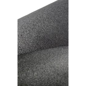 Velúr tépőzáras szövet – 140 cm széles, fekete