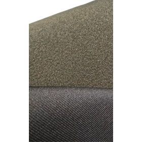 Velúr tépőzáras szövet – 140 cm széles, olive