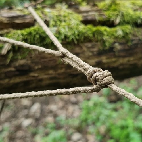 Bushcraft önzáró zsinór - coyote