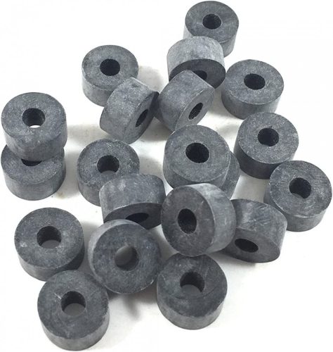 Távtartó kydex tokokhoz fekete 10mm gumi