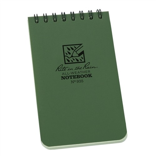 RitR Notebook Small, Olive