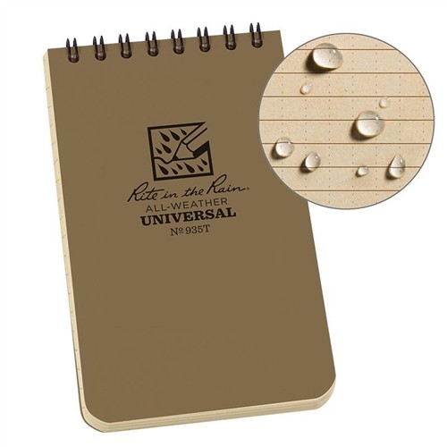 RitR Notebook Small, Tan