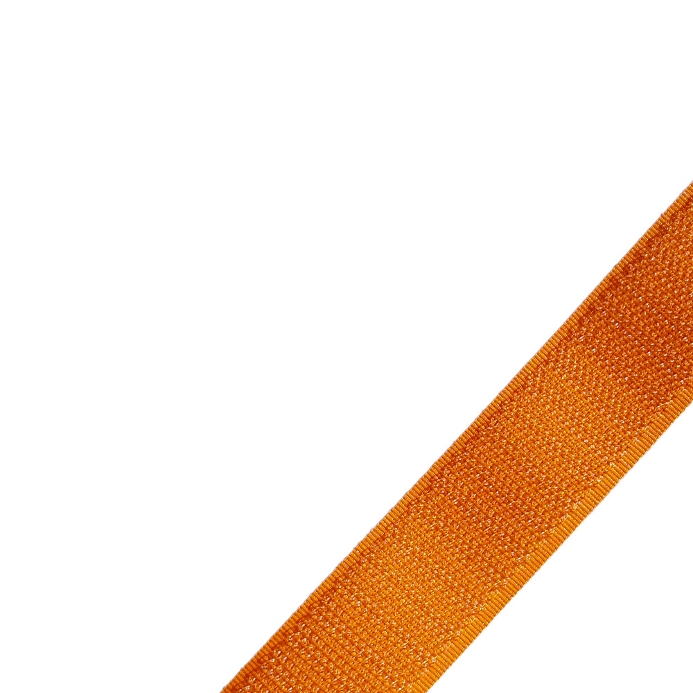 Image of Velcro Varrható Tépőzár narancssárga 25mm széles, tüskés