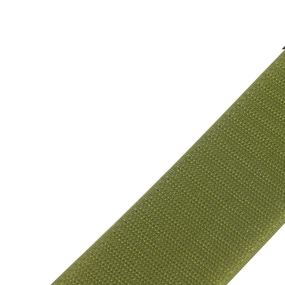 Image of Velcro Varrható Tépőzár olive 38mm széles, tüskés